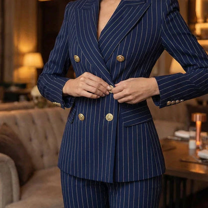 Sofia - Traje de rayas de mujer